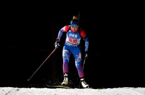 Биатлон. II этап Кубка мира. Женщины. Эстафета