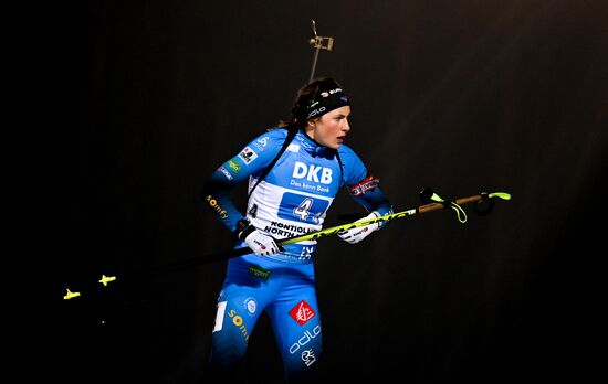 Биатлон. II этап Кубка мира. Женщины. Эстафета