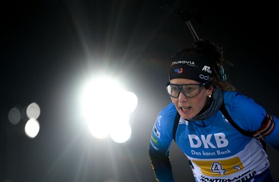 Биатлон. II этап Кубка мира. Женщины. Эстафета