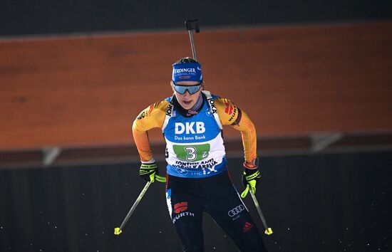 Биатлон. II этап Кубка мира. Женщины. Эстафета