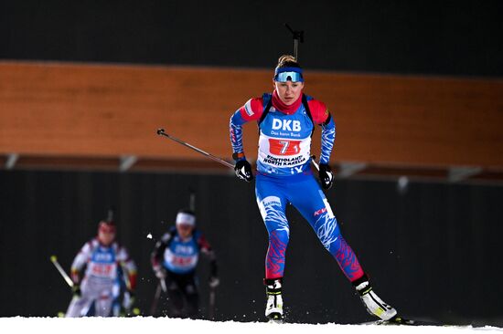 Биатлон. II этап Кубка мира. Женщины. Эстафета