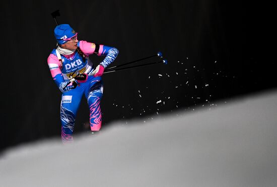 Биатлон. II этап Кубка мира. Женщины. Эстафета