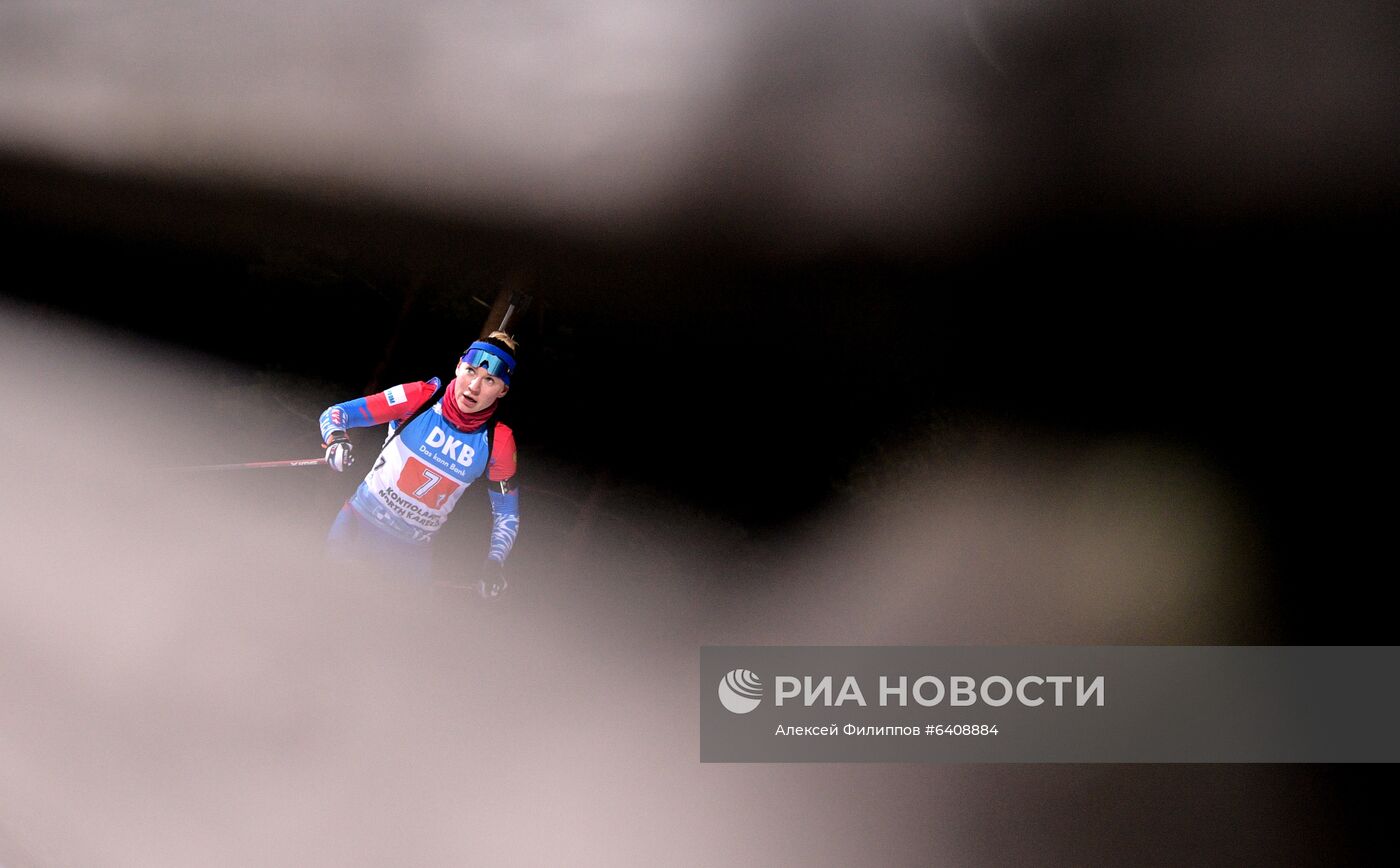 Биатлон. II этап Кубка мира. Женщины. Эстафета