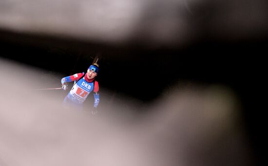 Биатлон. II этап Кубка мира. Женщины. Эстафета