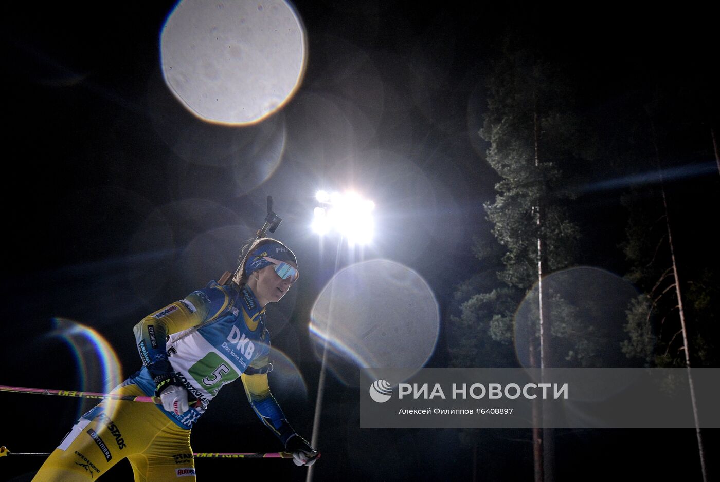 Биатлон. II этап Кубка мира. Женщины. Эстафета