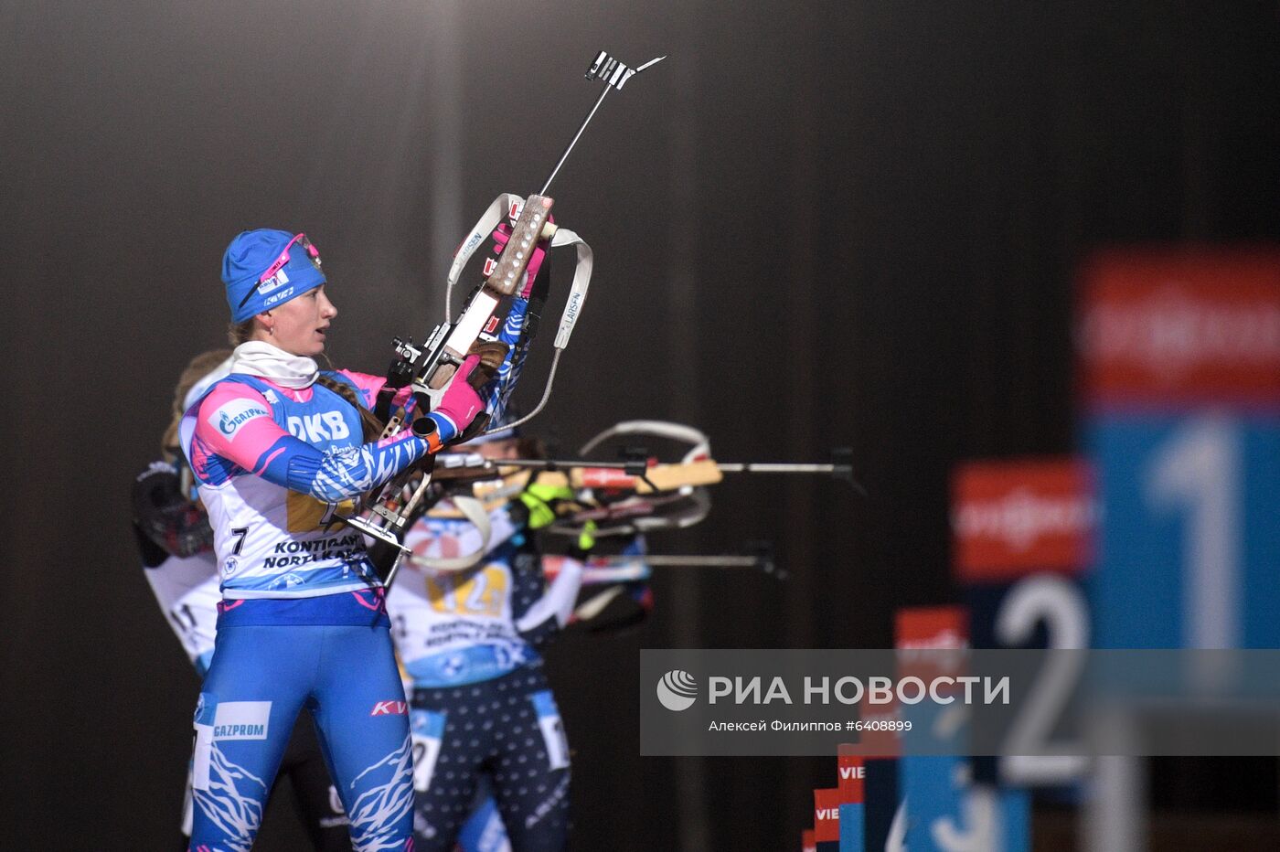 Биатлон. II этап Кубка мира. Женщины. Эстафета