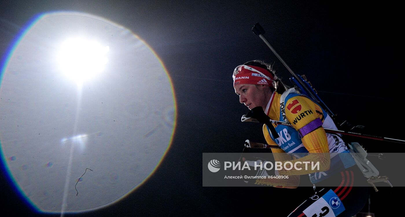 Биатлон. II этап Кубка мира. Женщины. Эстафета