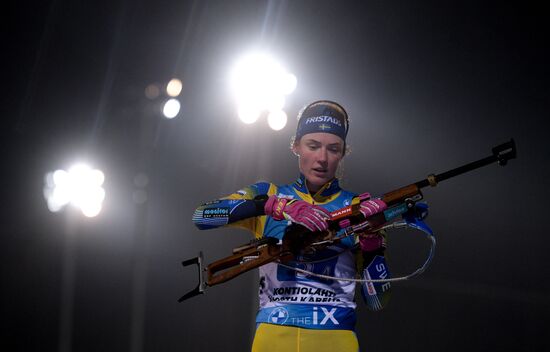 Биатлон. II этап Кубка мира. Женщины. Эстафета