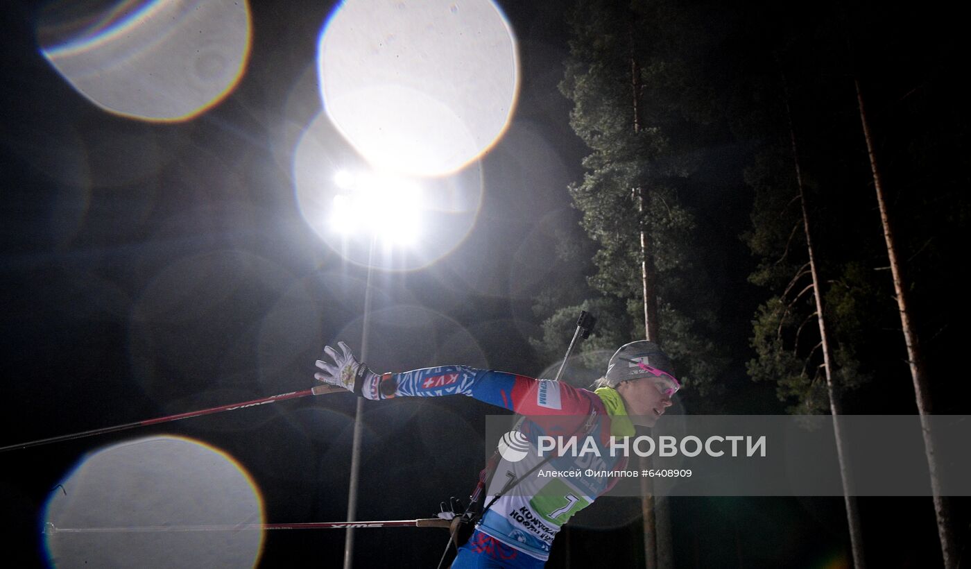 Биатлон. II этап Кубка мира. Женщины. Эстафета