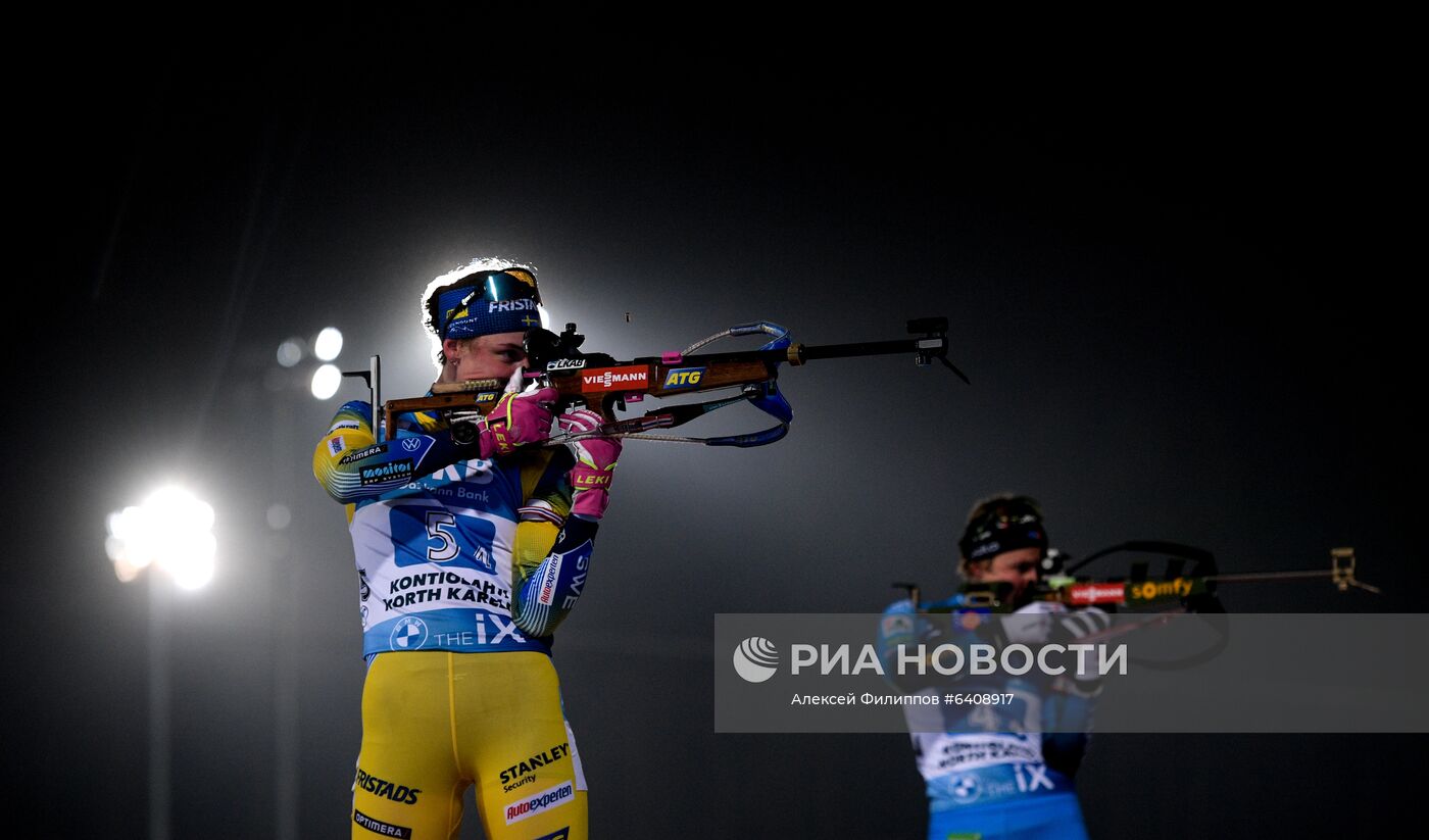 Биатлон. II этап Кубка мира. Женщины. Эстафета