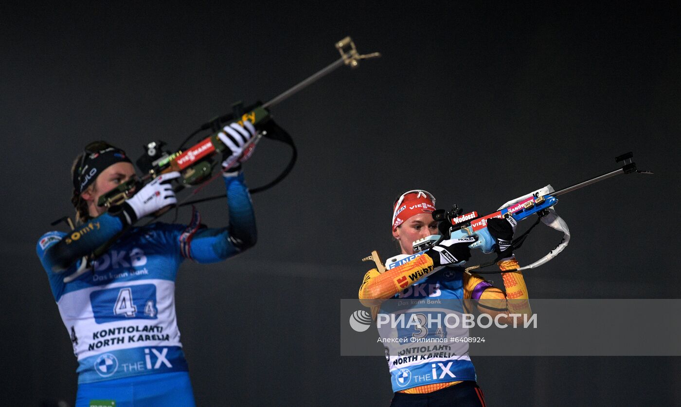 Биатлон. II этап Кубка мира. Женщины. Эстафета