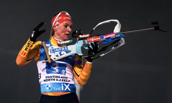 Биатлон. II этап Кубка мира. Женщины. Эстафета