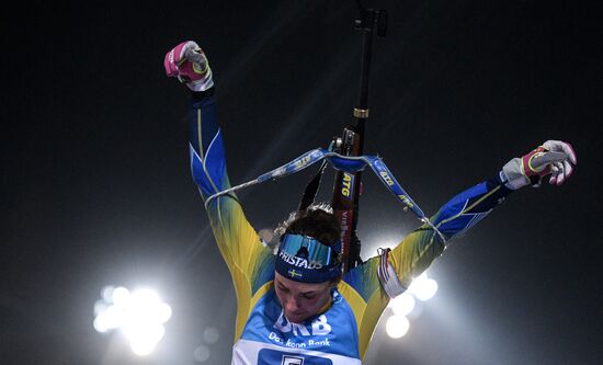 Биатлон. II этап Кубка мира. Женщины. Эстафета