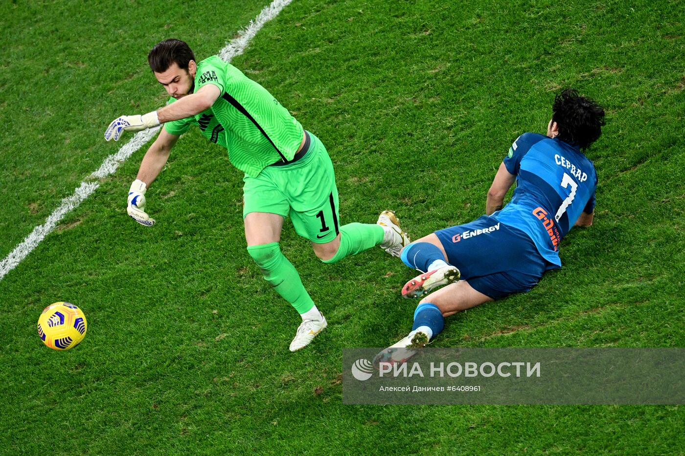 Футбол. РПЛ. Матч "Зенит" – "Урал"