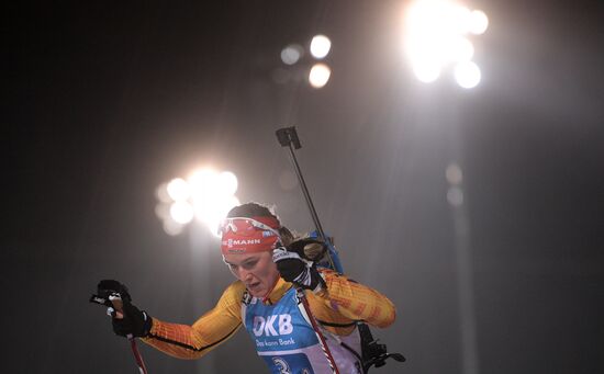 Биатлон. II этап Кубка мира. Женщины. Эстафета