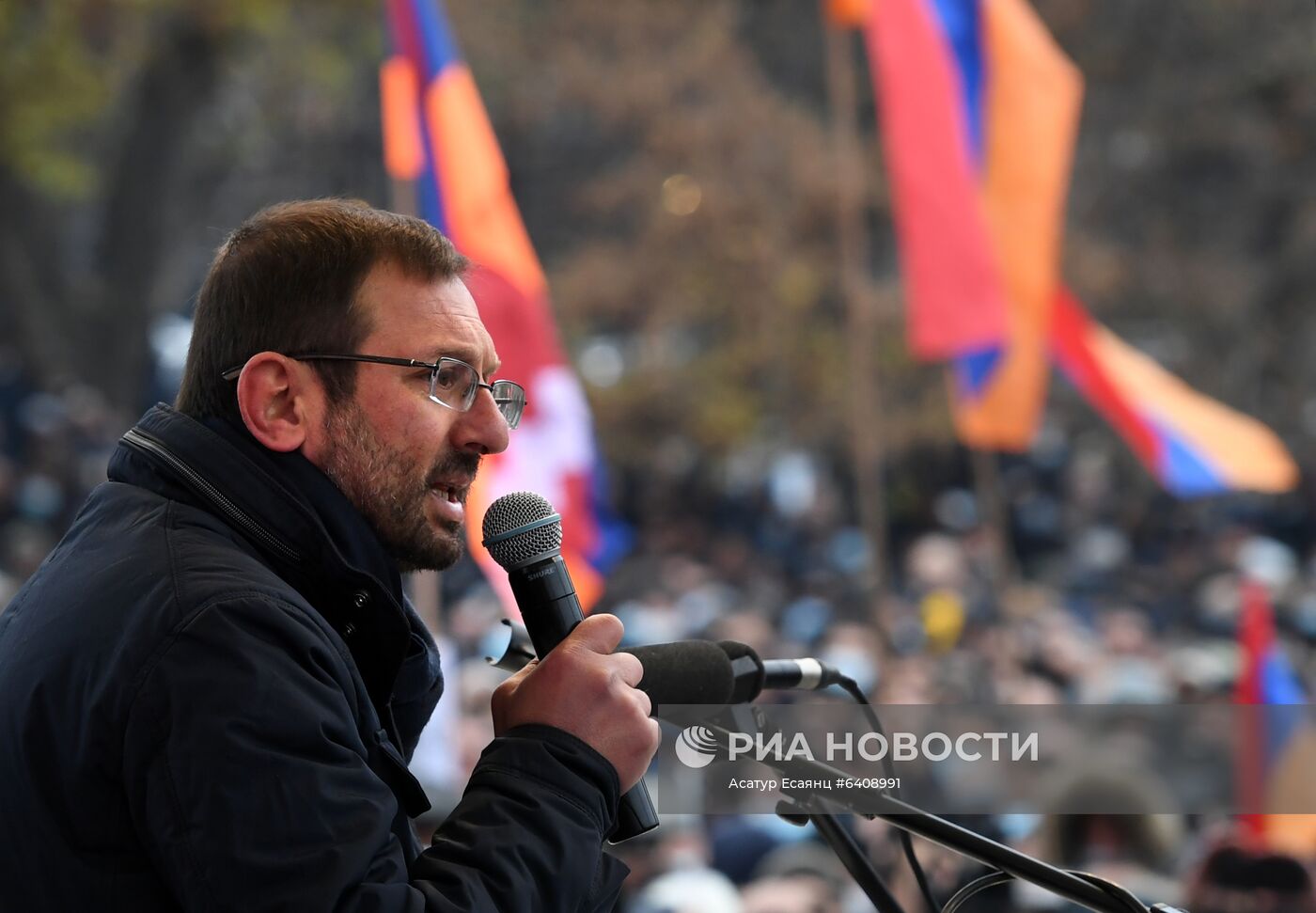 Митинг оппозиции в Ереване