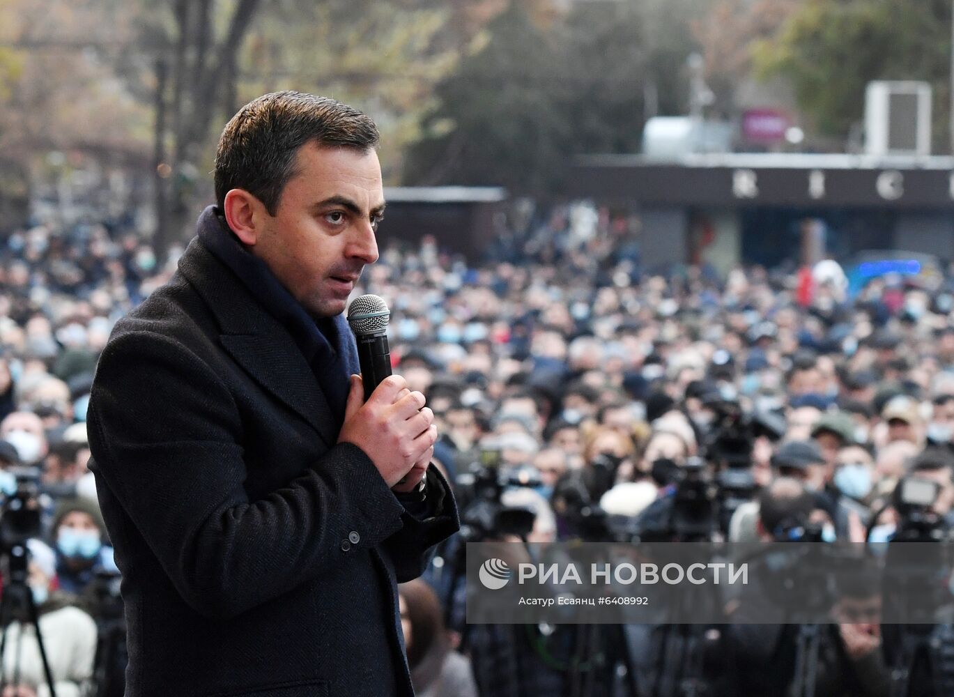 Митинг оппозиции в Ереване