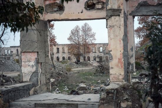 Ситуация в Агдамском районе Азербайджана