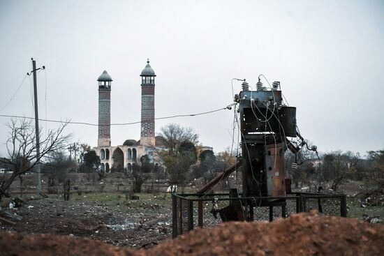 Ситуация в Агдамском районе Азербайджана