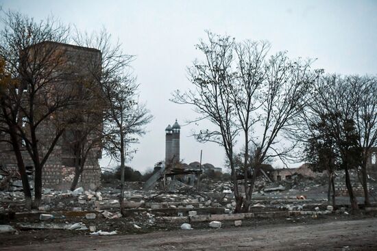 Ситуация в Агдамском районе Азербайджана