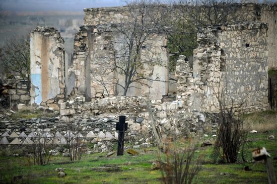 Ситуация в Агдамском районе Азербайджана
