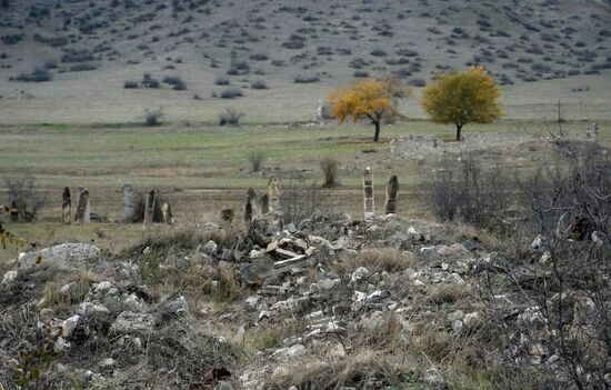 Ситуация в Агдамском районе Азербайджана