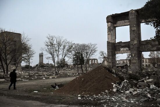 Ситуация в Агдамском районе Азербайджана