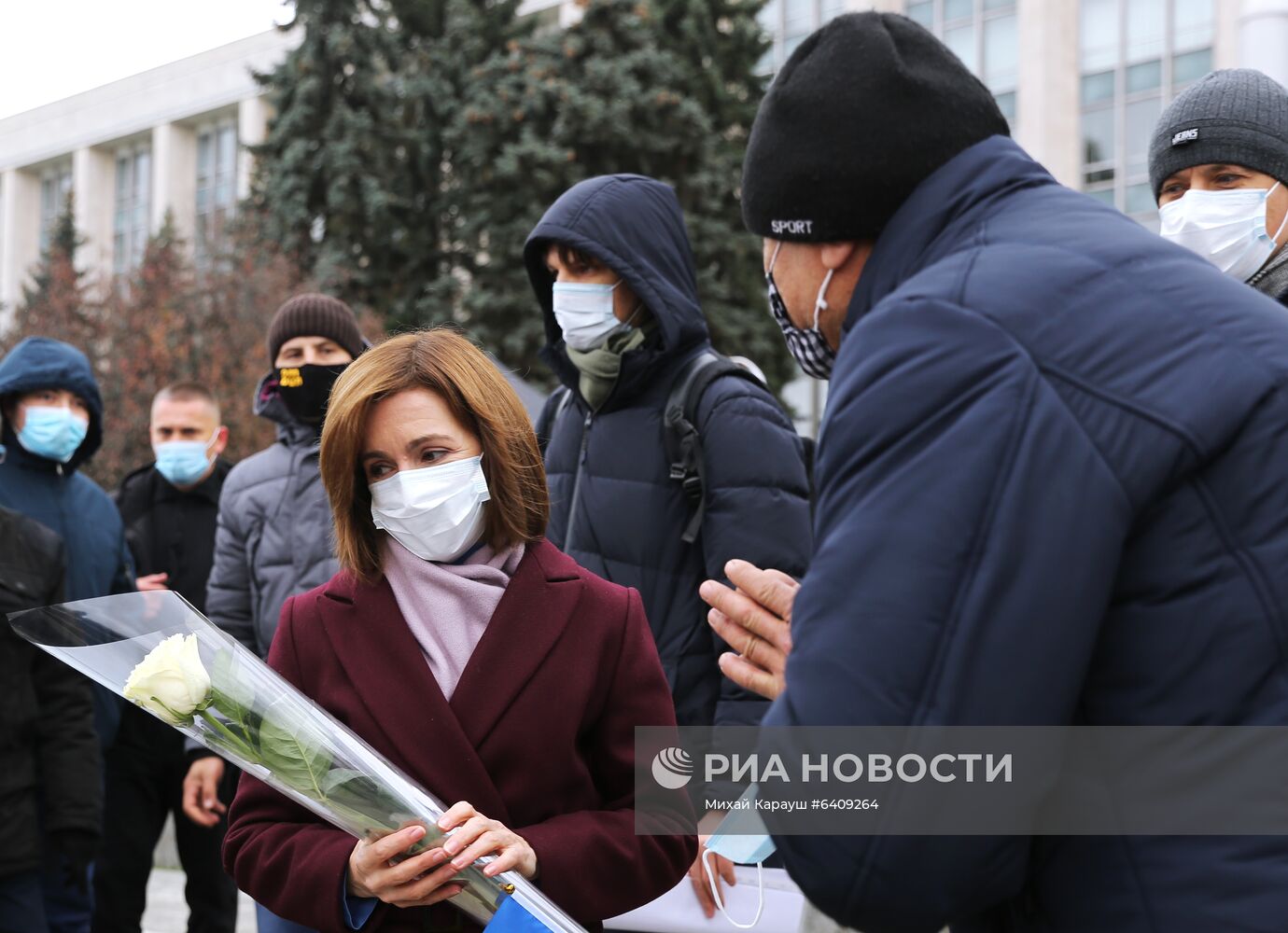 Антиправительственная акция в Кишиневе