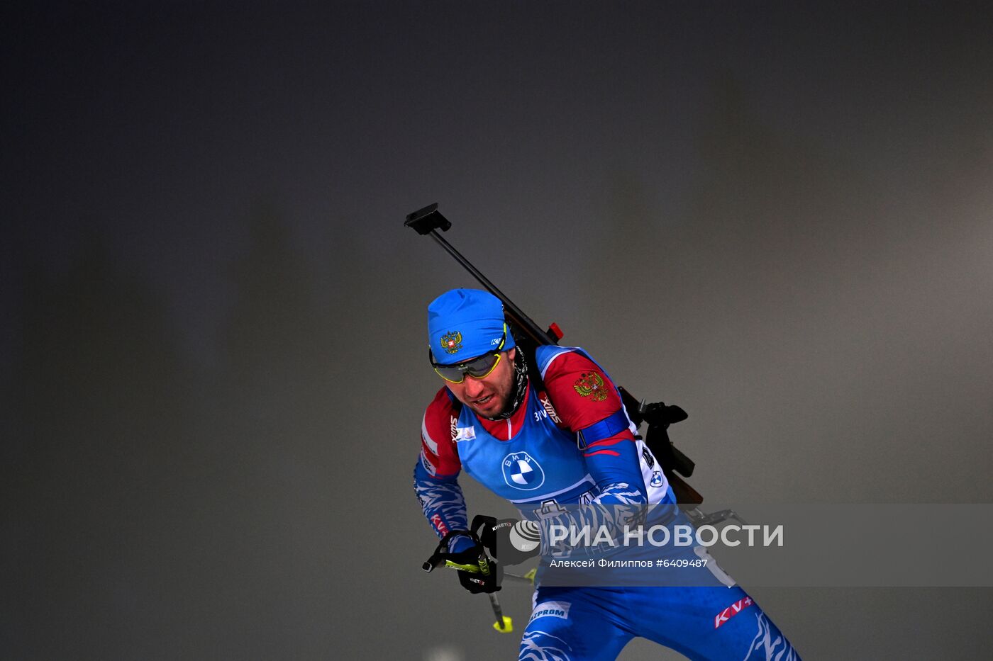 Биатлон. II этап Кубка мира. Мужчины. Эстафета