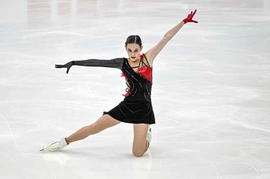 Фигурное катание. V этап Кубка России. Женщины. Произвольная программа