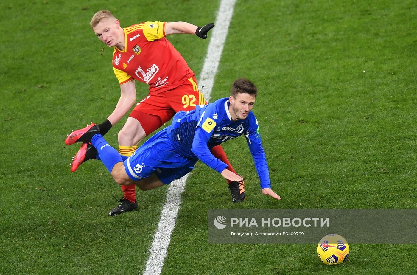 Футбол. РПЛ. Матч "Динамо" – "Арсенал"