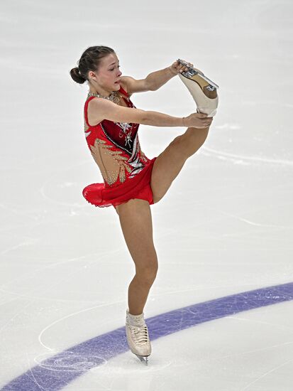 Фигурное катание. V этап Кубка России. Женщины. Произвольная программа