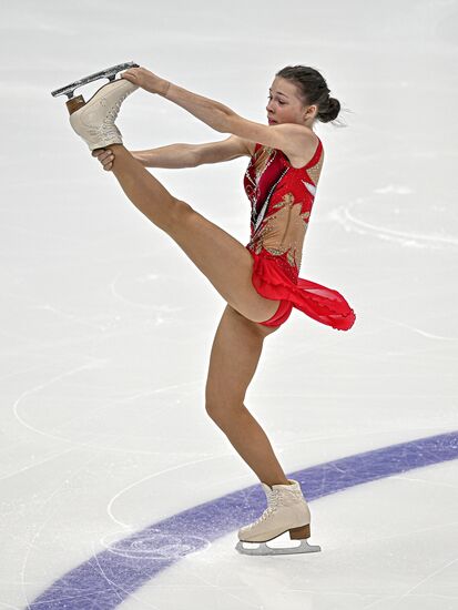 Фигурное катание. V этап Кубка России. Женщины. Произвольная программа