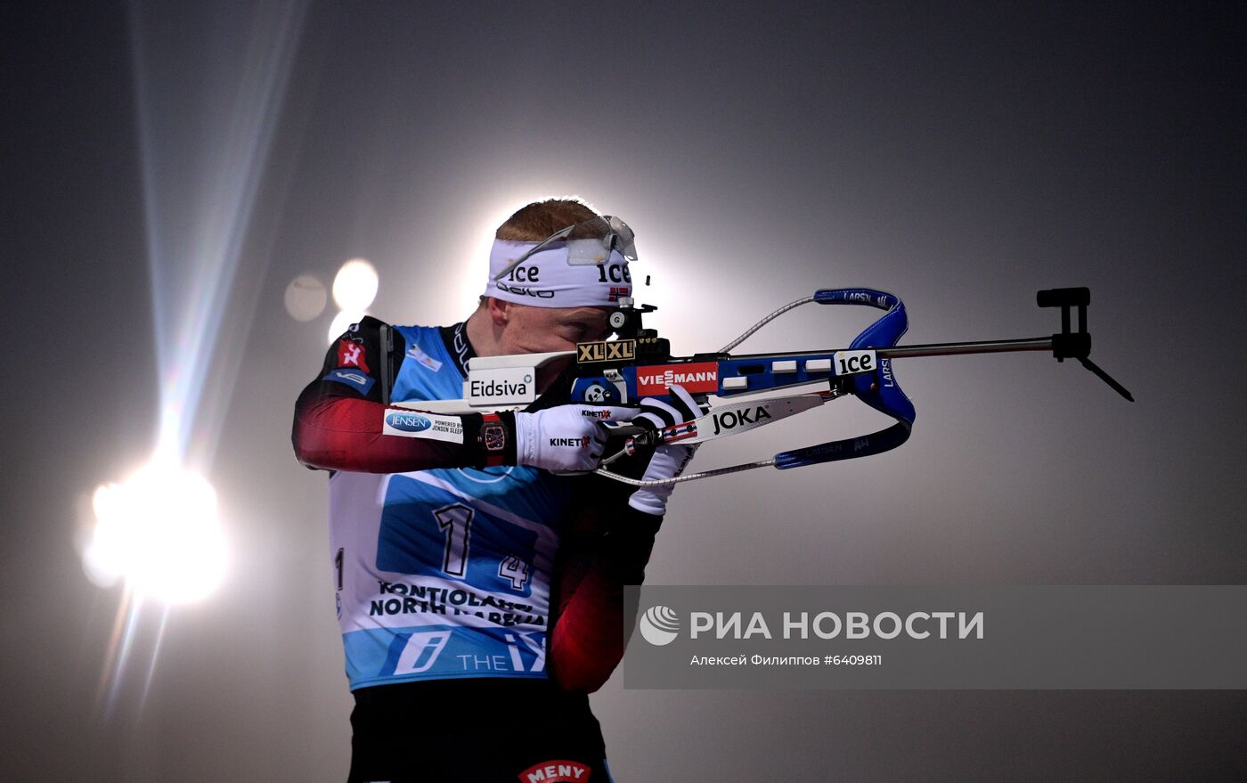 Биатлон. II этап Кубка мира. Мужчины. Эстафета