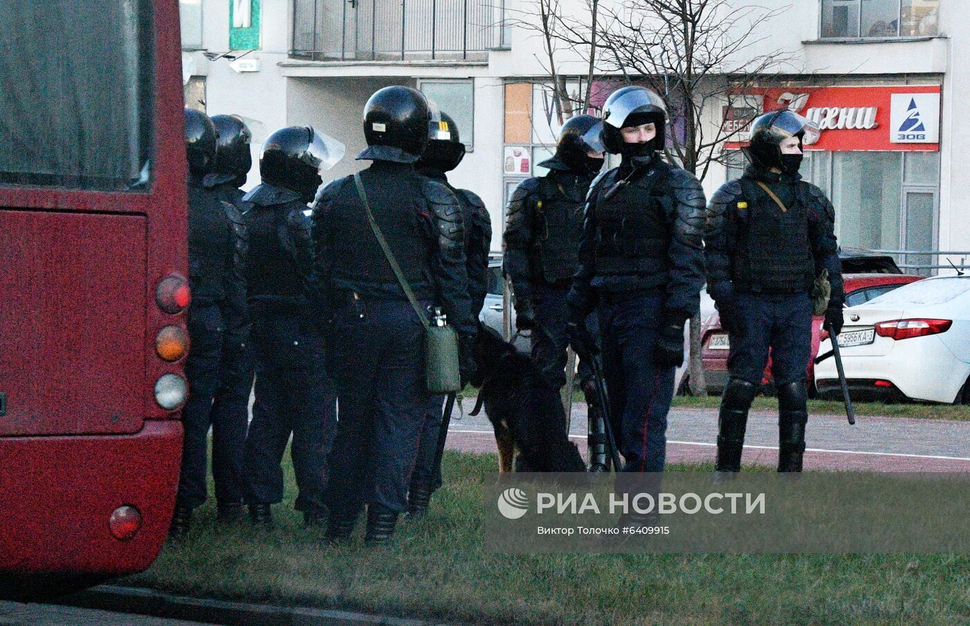 Акция протеста в Минске