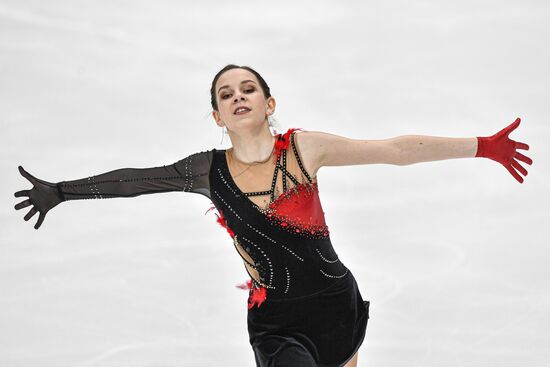 Фигурное катание. V этап Кубка России. Женщины. Произвольная программа