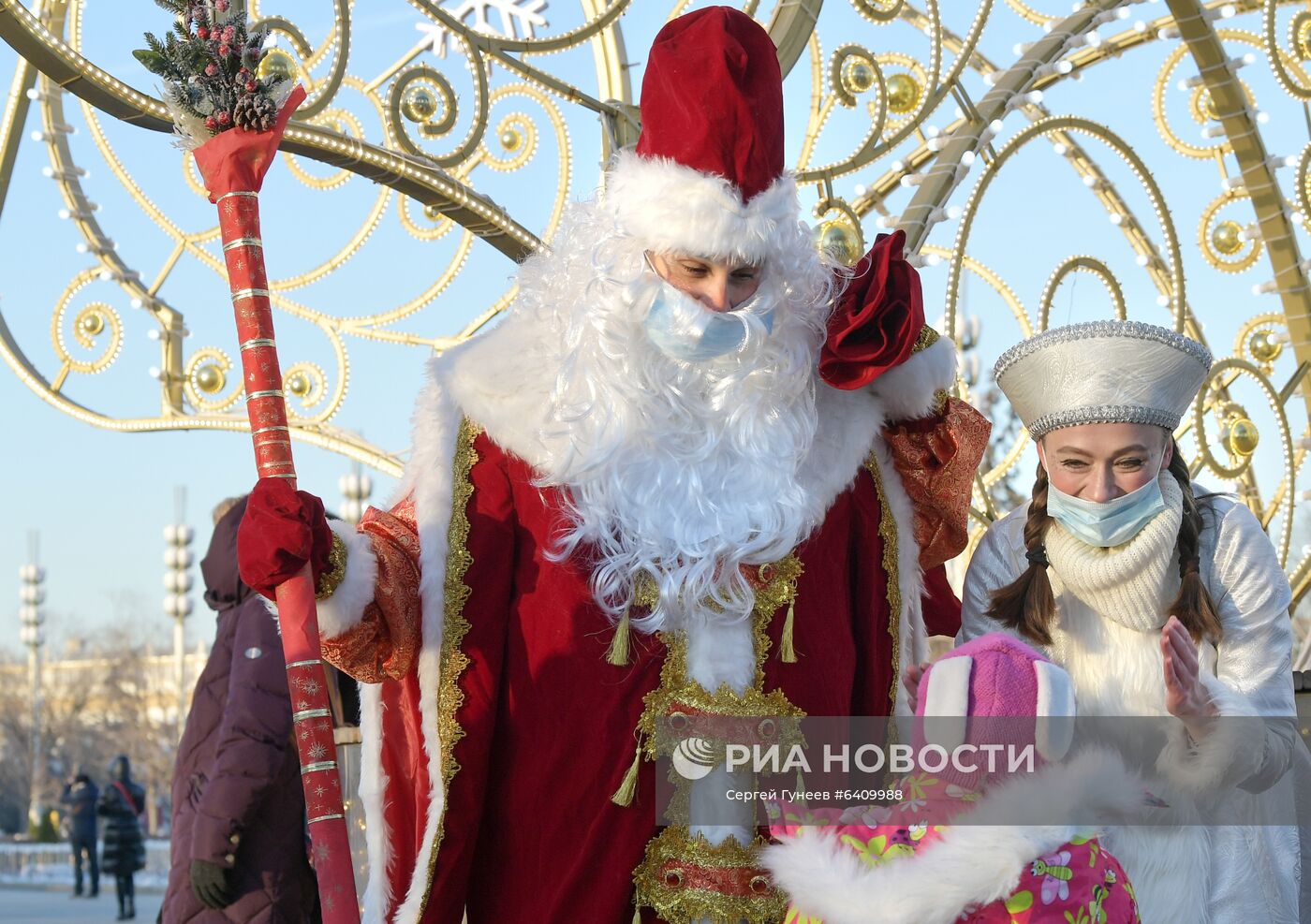 Новогоднее украшение Москвы 