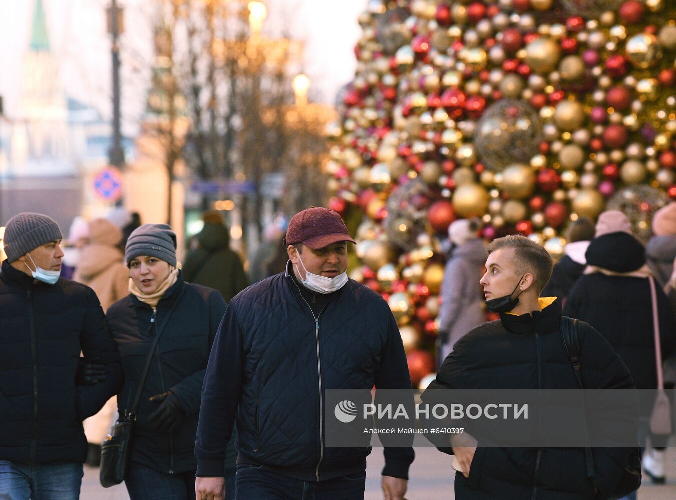 Новогоднее украшение Москвы 