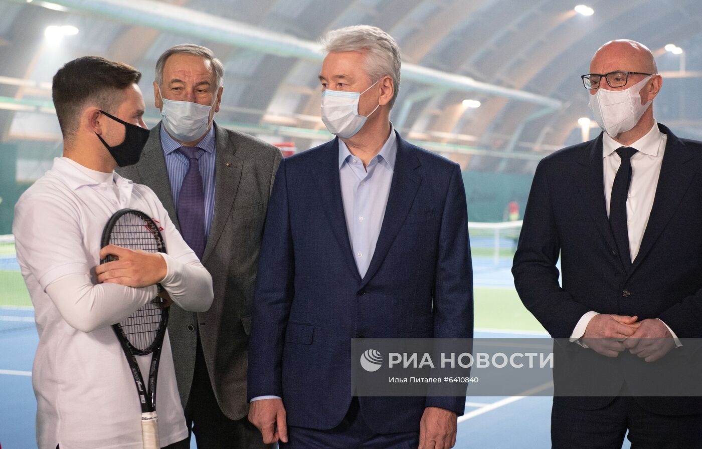 Мэр Москва С. Собянин посетил спортивные центры в Сокольниках 