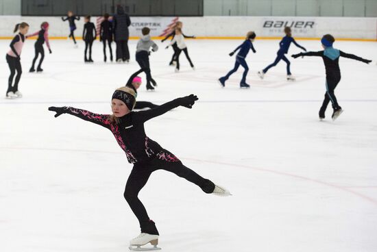 Мэр Москва С. Собянин посетил спортивные центры в Сокольниках 