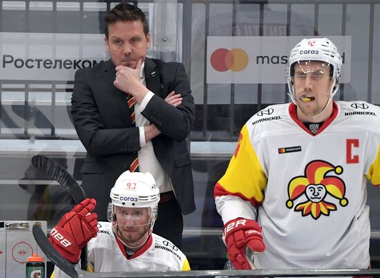 Хоккей. КХЛ. Матч "Спартак" - "Йокерит"