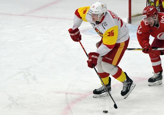 Хоккей. КХЛ. Матч "Спартак" - "Йокерит"