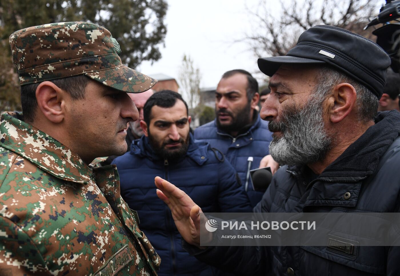 Акции протеста в Армении родственников пропавших без вести военнослужащих