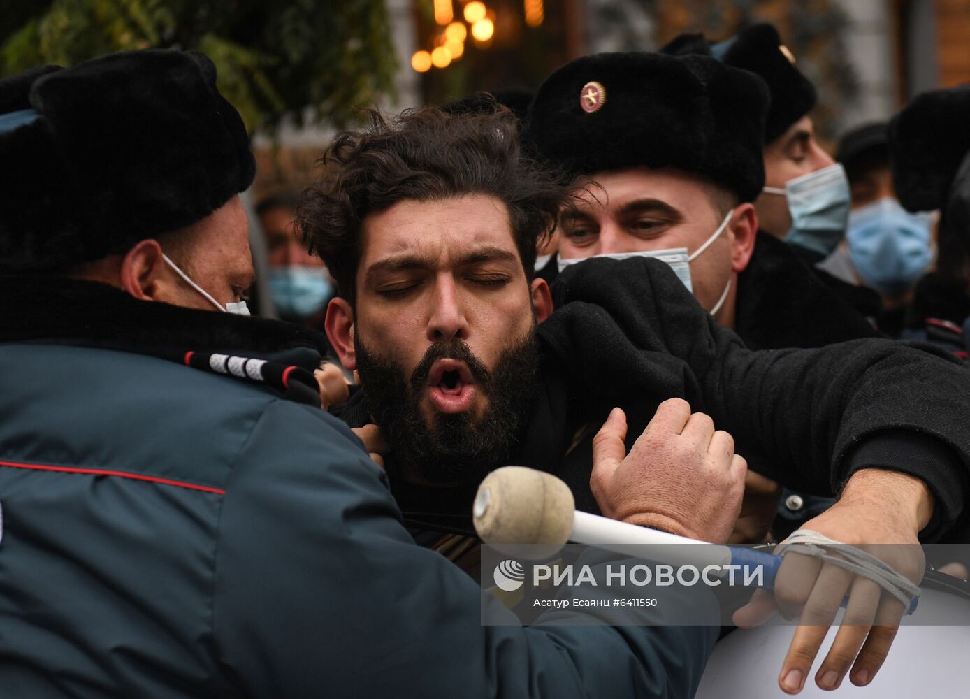 Акция протеста оппозиции в Ереване