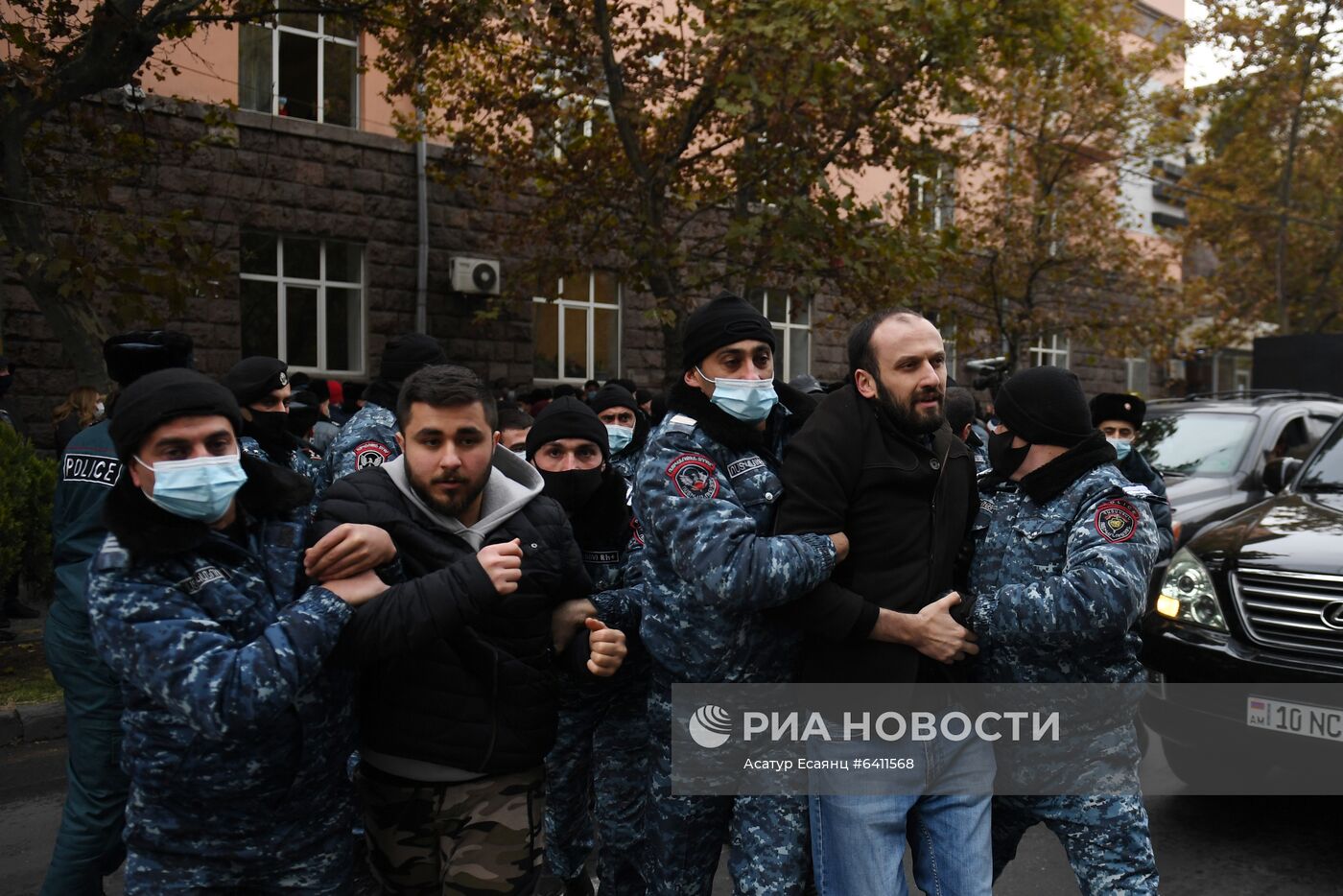 Акция протеста оппозиции в Ереване