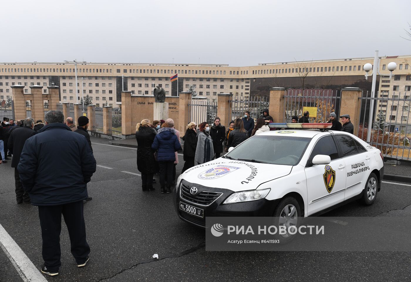 Акции протеста в Армении родственников пропавших без вести военнослужащих