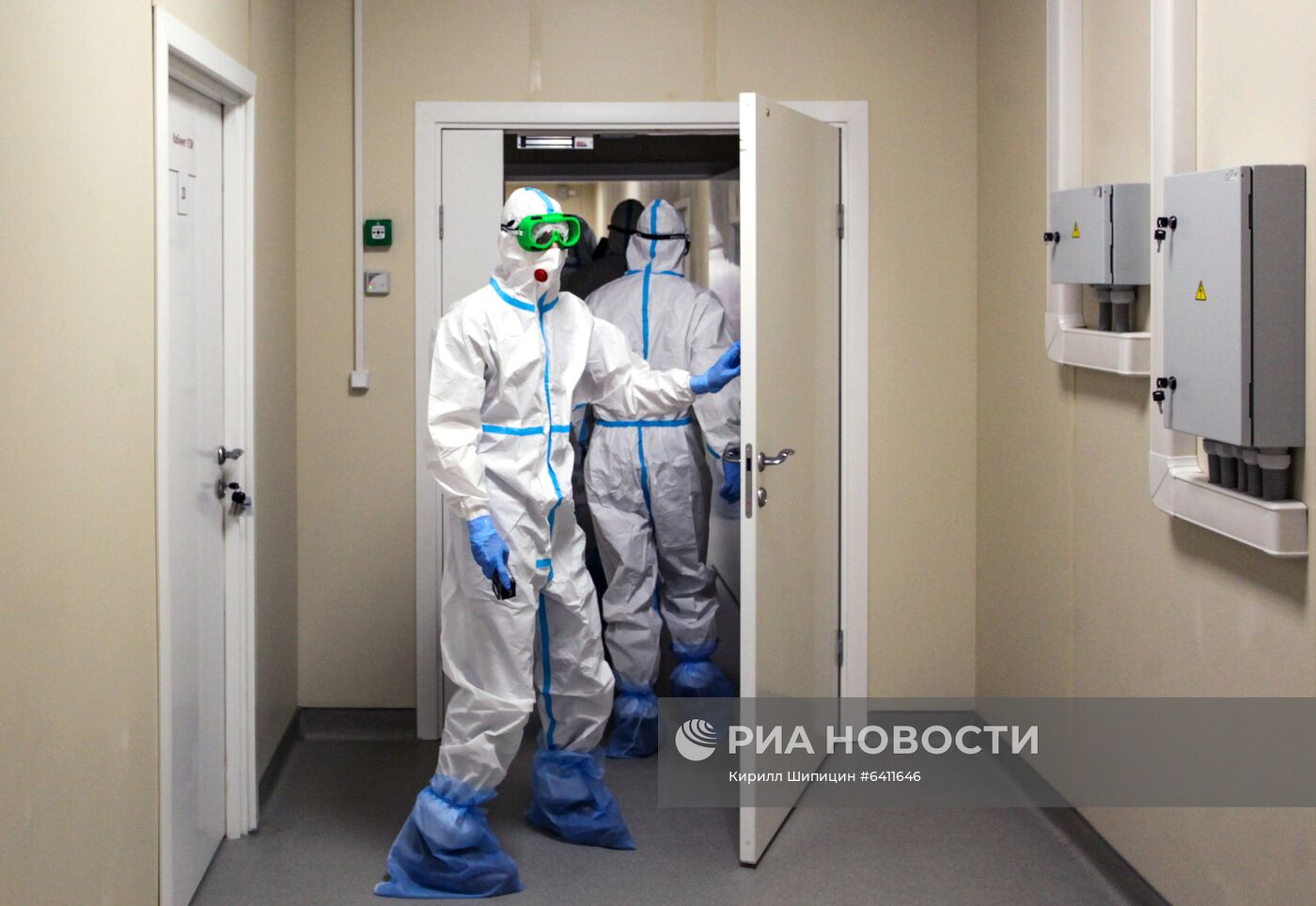 Инфекционный госпиталь в Иркутской области