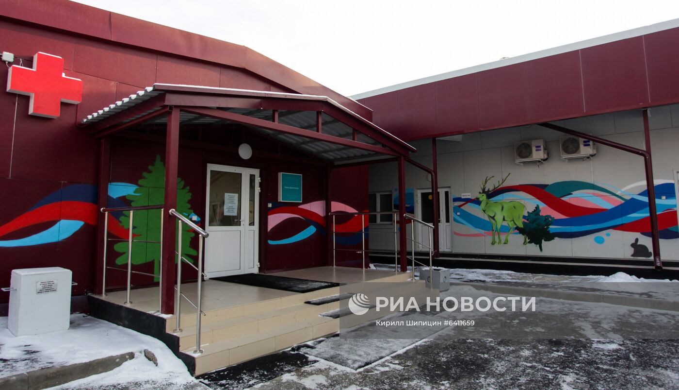 Инфекционный госпиталь в Иркутской области