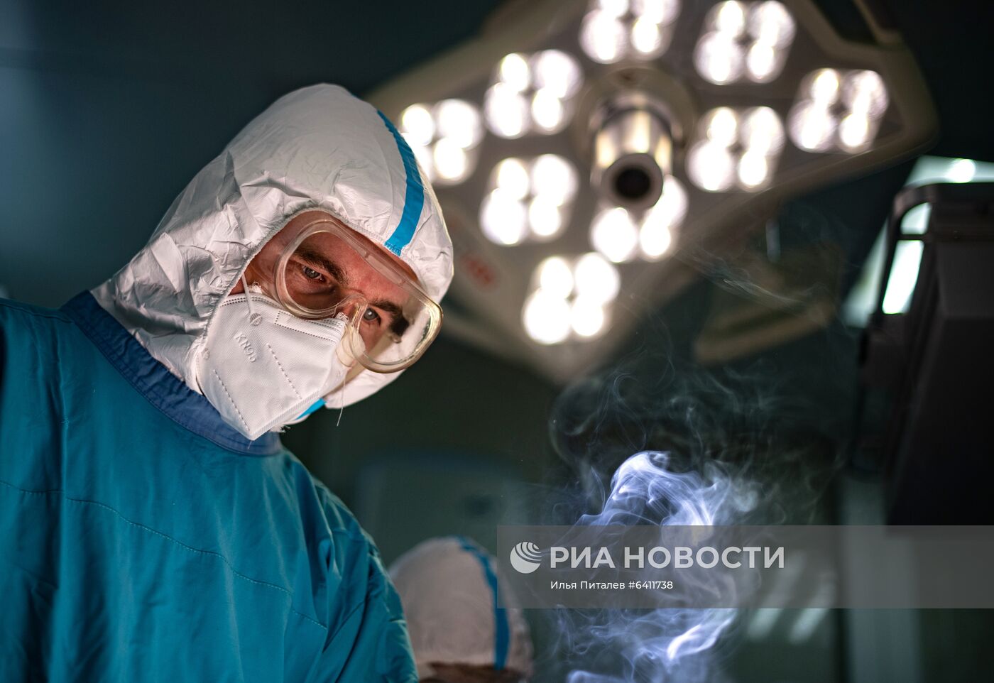 Госпиталь для больных COVID-19 в ГКБ № 15 имени О. М. Филатова