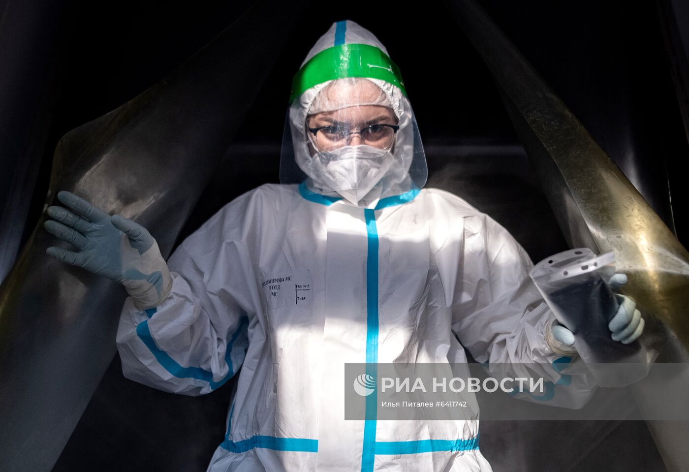 Госпиталь для больных COVID-19 в ГКБ № 15 имени О. М. Филатова